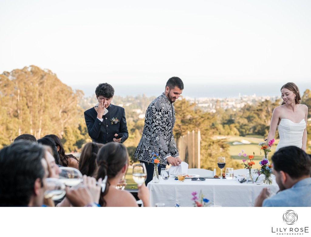 Toasts Hollins House Santa Cruz Photographer