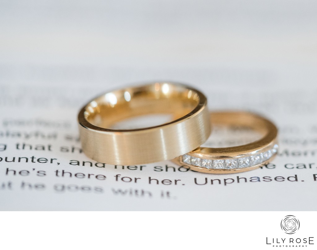 Wedding Rings Blair Spangler St Helena Photographer