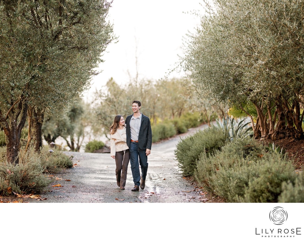 Luxury Engagement Photographer Calistoga