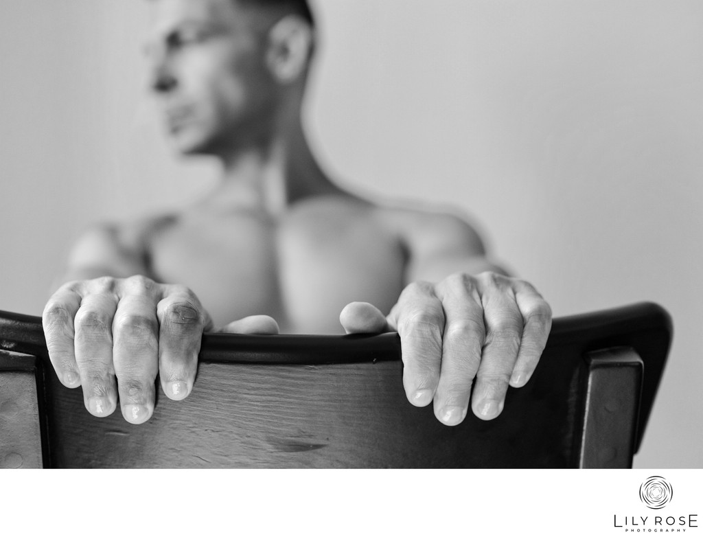 Male Boudoir Studio Photography