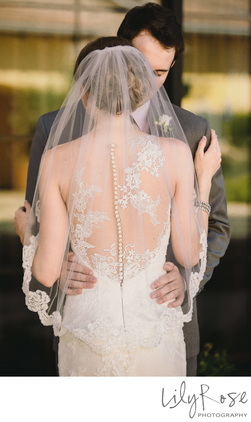 Wedding Dress Details Sonoma Wedding Photographer