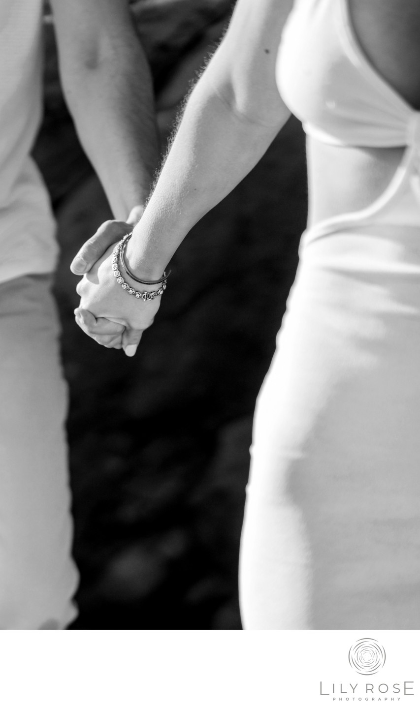 Sunset Beach Engagement Session Napa Photographers