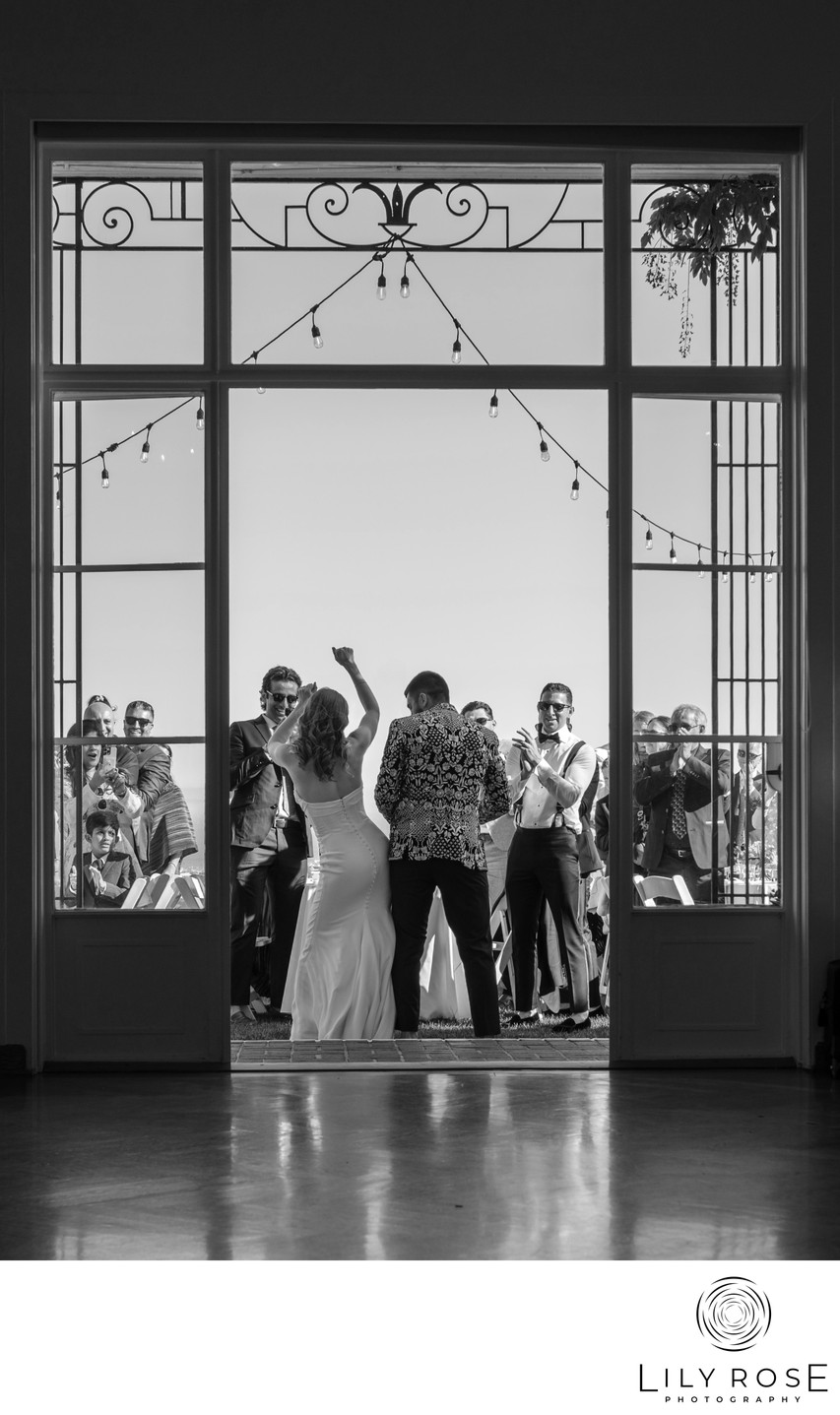 Entrance Santa Cruz Wedding Photographers 