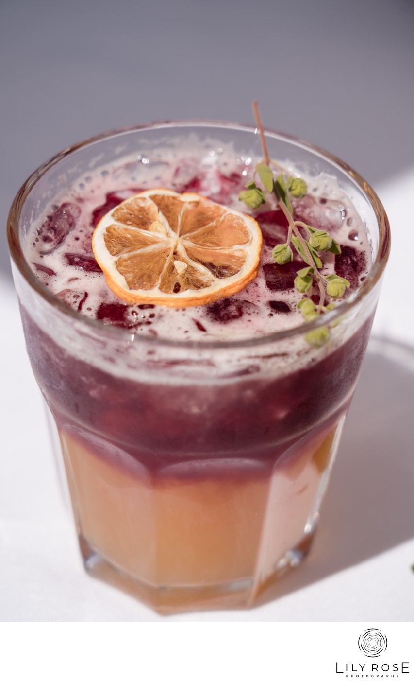 Cocktails Blair Spangler St Helena Wedding Photographer