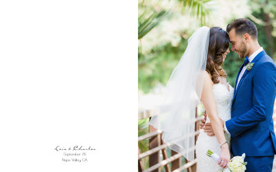 Bride and Groom Silverado Resort and Spa 