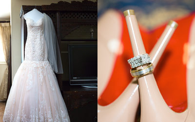 Christian Louboutin Bridal Details Napa Photographer