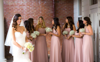 Bridal Party Portrait Silverado Resort and Spa Napa