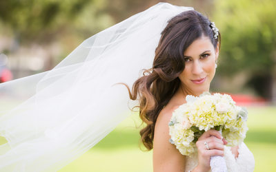 Napa Bride Portrait Silverado Resort and Spa