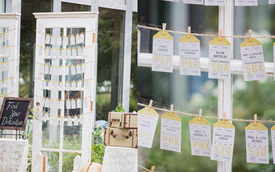Wedding Details Wedgewood Napa