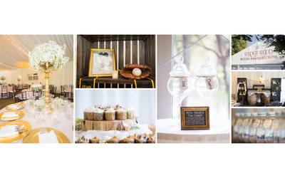 Reception Details Wedgewood Napa
