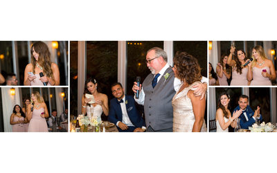 Toasts Wedding Reception Wedgewood Napa