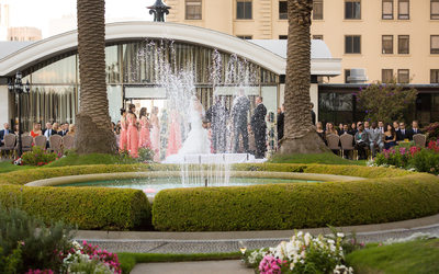 Wedding Ceremony Fairmont San Francisco 