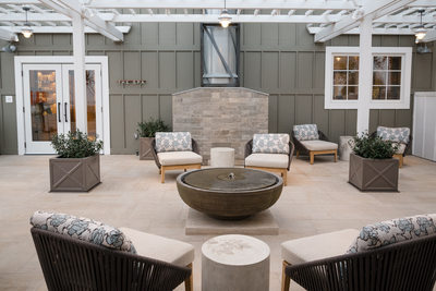Intimate Setting Carneros Resort Wedding Photographer