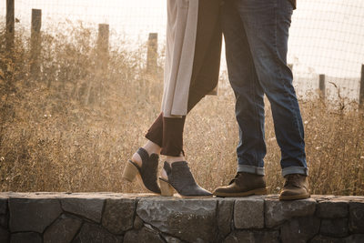 Details of Napa Engagement Couple Wedding Photographers