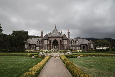 Photography of the Castle at Ledson Winery