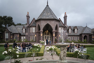 Ledsons Amazing Castle on a Wedding Day