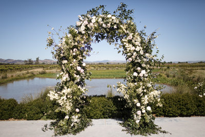 Ceremony The Barn at Harrow Cellars Sonoma 