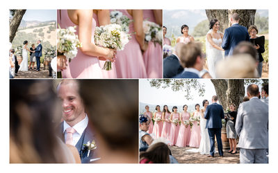 Ceremony Wedding Photographers Kunde Winery 