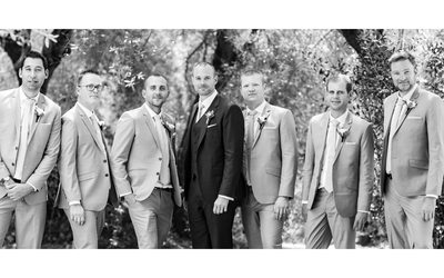 Sonoma Photographers Wedding Kunde Winery Groomsmen
