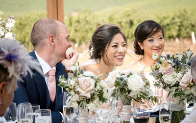 Sonoma Photographers Wedding Kunde Winery Toasts