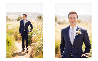 Cornerstone Sonoma Wedding Photographers First Look