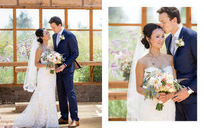 Cornerstone Sonoma Wedding Photographers Groom Bride