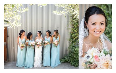 Bridesmaids Cornerstone Sonoma Wedding Photographers 