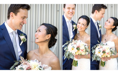 Bride and Groom Cornerstone Sonoma Wedding Photography 