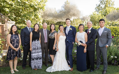 Family Cornerstone Sonoma Wedding Photography