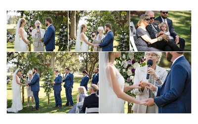 Wedding Vows Silverado Resort Photography Napa