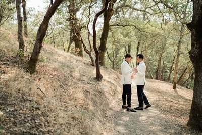 Same-Sex Wedding Photograph Montage Healdsburg Hotel