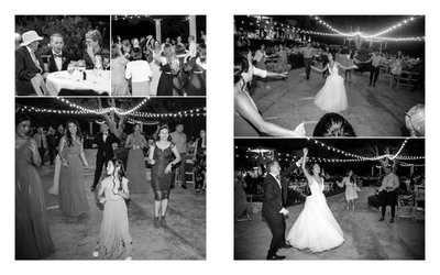Reception Villa San Juliette Vineyards Wedding