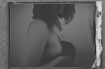 Boudoir Photography on Polaroids
