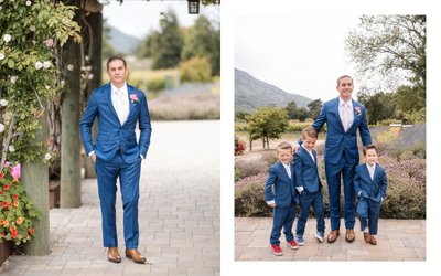 Bernardus Lodge Wedding Portraits