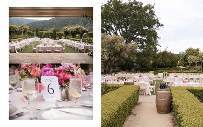 Carmel Wedding Tablescape Photography