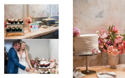 Carmel Wedding Storytelling Cake Cutting