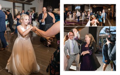 Carmel Wedding Storytelling Reception Dancing