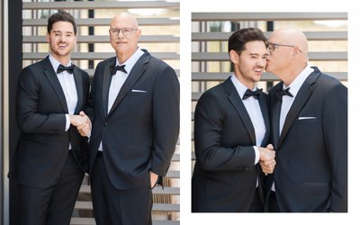 Stanly Ranch Black Tie Groom Wedding Photography