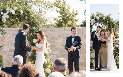 Ceremony Stanly Ranch Napa Black Tie Photographer