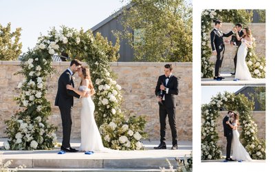 Ceremony Stanly Ranch Black Tie Photographers