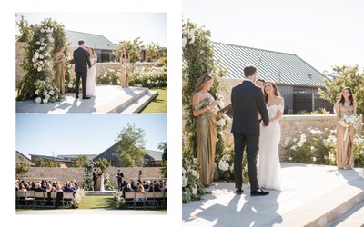 Ceremony Stanly Ranch Auberge Wedding Photographer