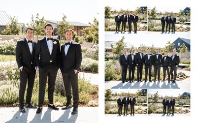 Groomsmen Stanly Ranch Napa Wedding Photographers