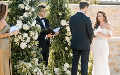 Ceremony Stanly Ranch Auberge Napa Wedding Photography