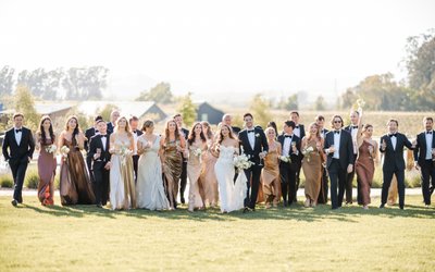 Wedding Party Stanly Ranch Napa Wedding Photographers