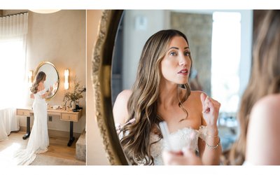 Bride Prep Stanly Ranch Napa Wedding Photographers