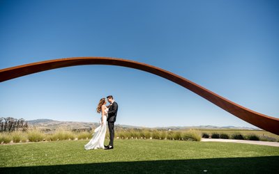 Infinity Sculpture Stanly Ranch Auberge Photographer