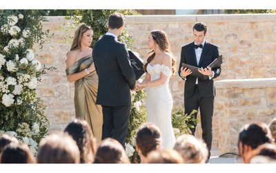 Ceremony Stanly Ranch Wedding Photographer Napa