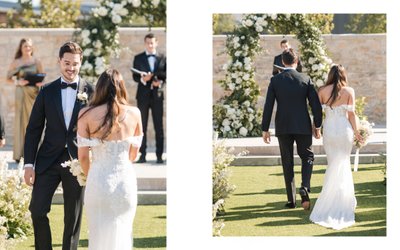 Ceremony Stanly Ranch Napa Wedding Photographers