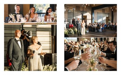 Toasts Stanly Ranch Black Tie Napa Wedding Photography