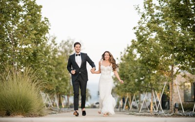 Sunset Stanly Ranch Napa Wedding Photographer